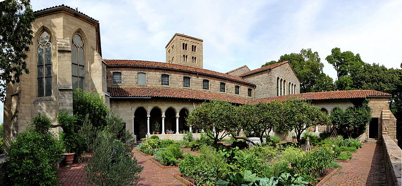 https://commons.wikimedia.org/wiki/File:The_Cloisters_from_Garden.jpg